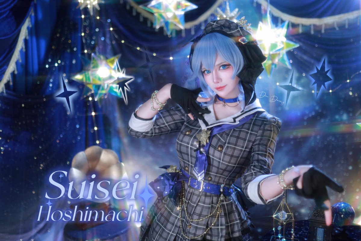 ずっと輝き続けてね。すいちゃん、誕生日おめでとう。☄️✨💫

——
Coser (me) <a href="/Dai_Cosplayer/">Dai Dairy 🎀</a> 
——
#星街すいせい
#すいせい
#星街すいせい生誕祭
#星街すいせい８周年
#hololive