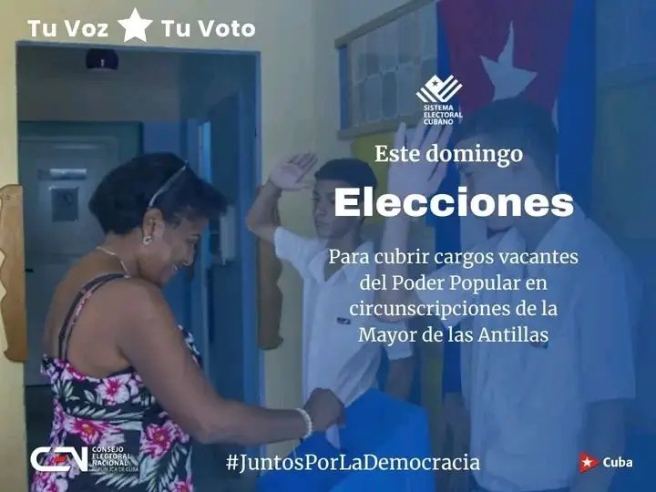 ElectoralD78737's tweet photo. #100fuegosVibra #Abreus
Desde las 7:00am acuden los electores a las urnas para cubrir cargo vacante de delegado a la Asamblea municipal del #PoderPopular, en la circunscripción 10 del consejo popular de Constancia. #JuntosPorLaDemocracia https://t.co/EsTw2KZPt5
