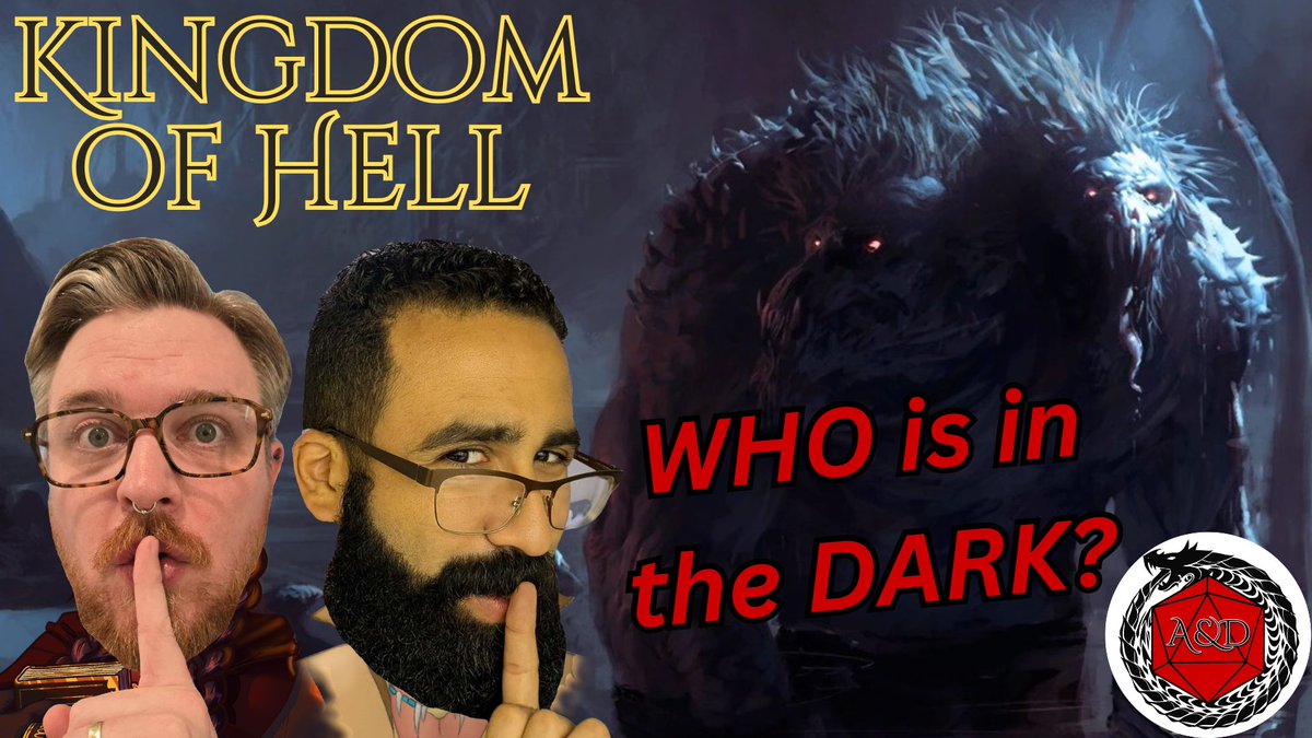 Hectorhowl's tweet photo. Strange bedfellows in the dark… LIVE!

https://t.co/1YcCMuD9It

#dnd #dungeonsanddragons #rpg https://t.co/vpvHGQJygK