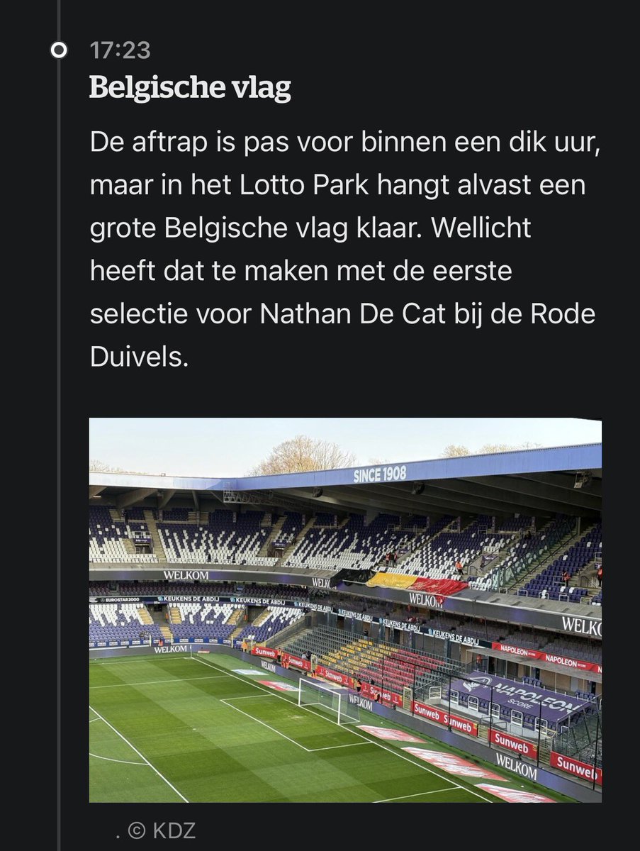 Purple Anderlecht tweet media