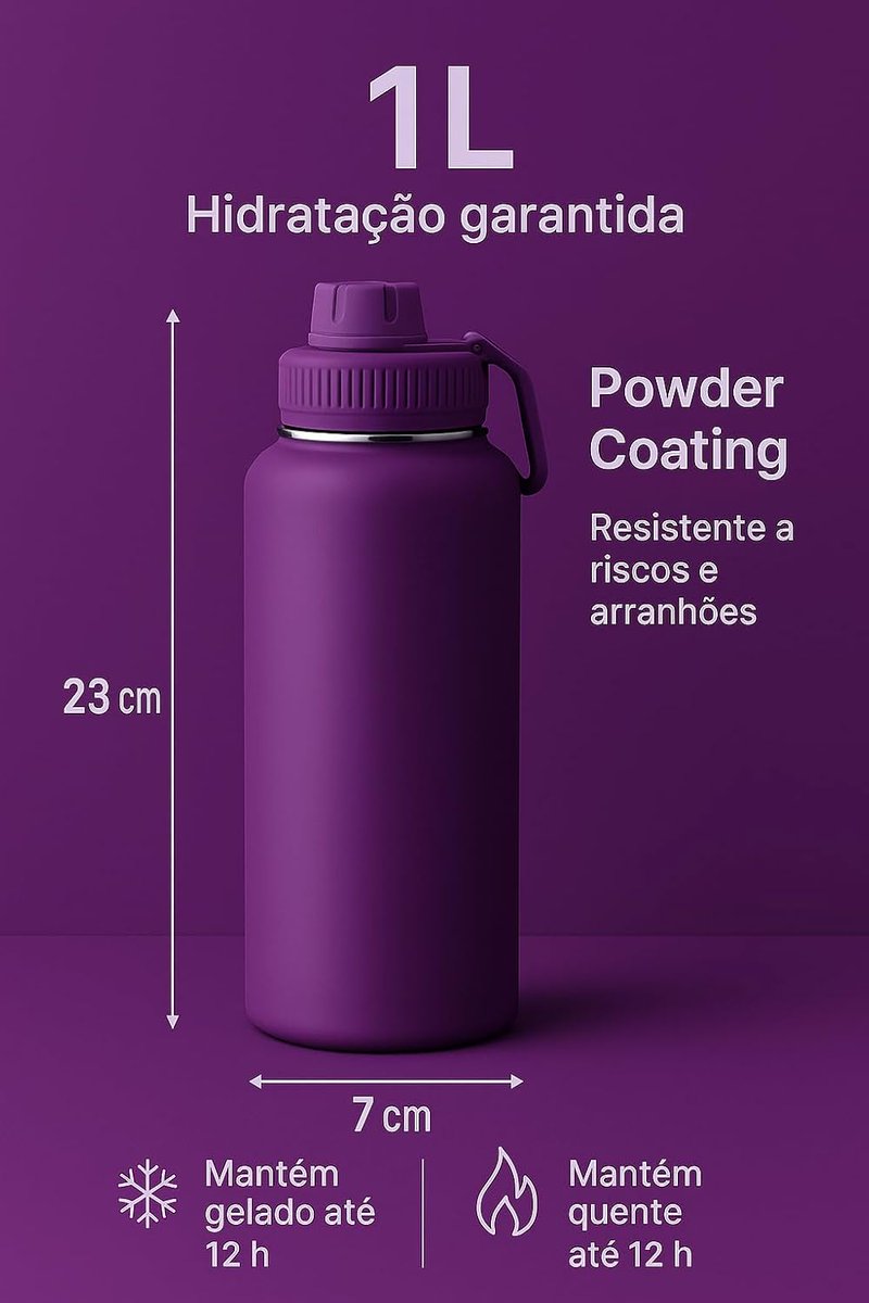 ofertasdehoje_'s tweet image. Ofertas do Dia | Garrafa Térmica 1L Roxa com Isolamento a Vácuo

Link amzn.to/3NQ3cQK

Por apenas: R$ 56,90 

Cartão Mercado Pago
mpago.li/1hQYCzT

GRUPOS E REDES SOCIAIS
bio.site/ofertas.dehoje

#garrafatermica #1l #acoinox #isolamentoavácuo #garrafatérmica #bbb