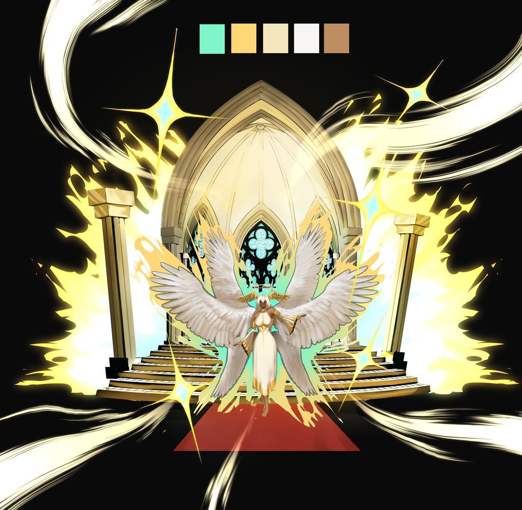 fuzzinkkk's tweet photo. She opens her arms to you.

My entry for the VGen Wings contest 
Character design &amp; illustration commissions open

@VGen #VGen #WingsContest #CharacterDesign #DigitalArt #FantasyArt #arttwt https://t.co/XvQ2PUSS3K