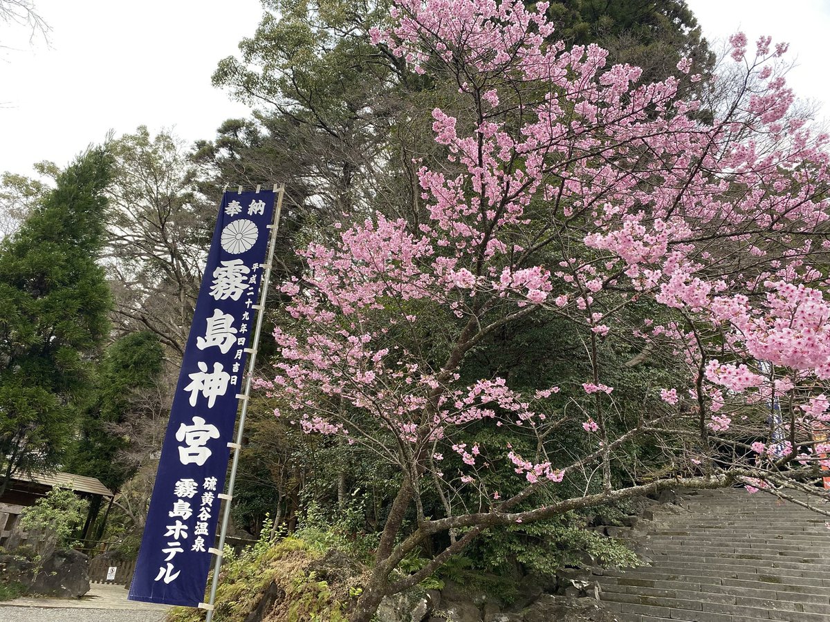 haaamm__2's tweet photo. 霧島神宮参拝。 https://t.co/Zw9iR7W9Ig