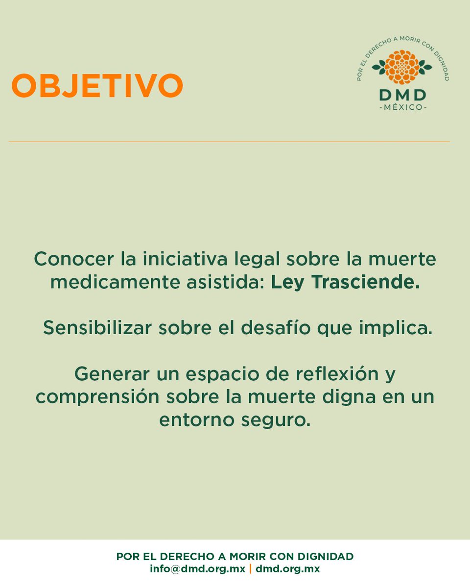 Por el Derecho a Morir con Dignidad A.C. tweet media