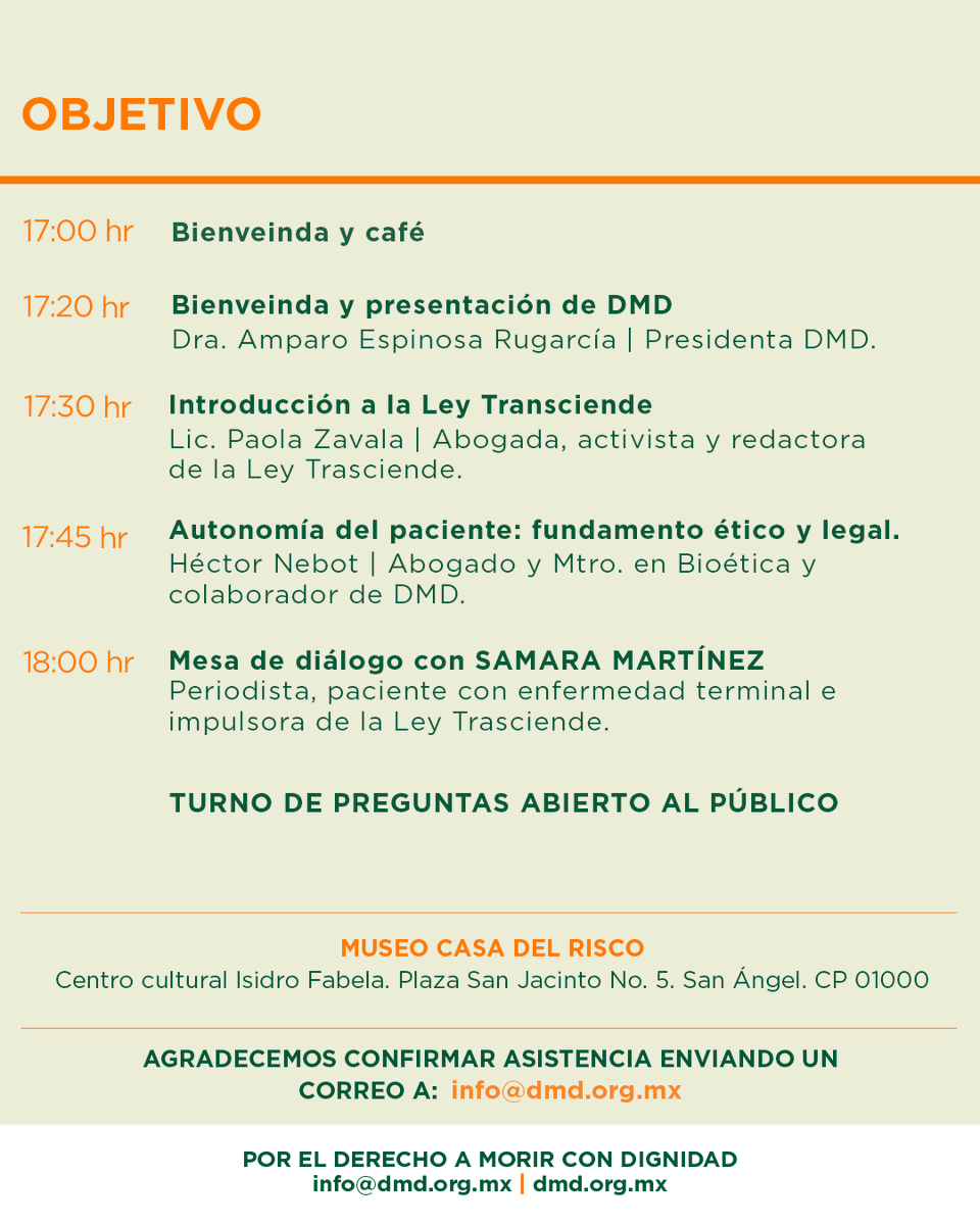 Por el Derecho a Morir con Dignidad A.C. tweet media