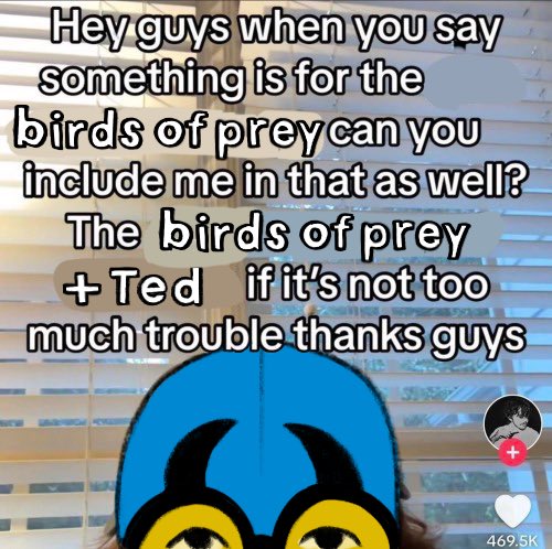Ted whenever he teams up with Birds of Prey #bluebeetle