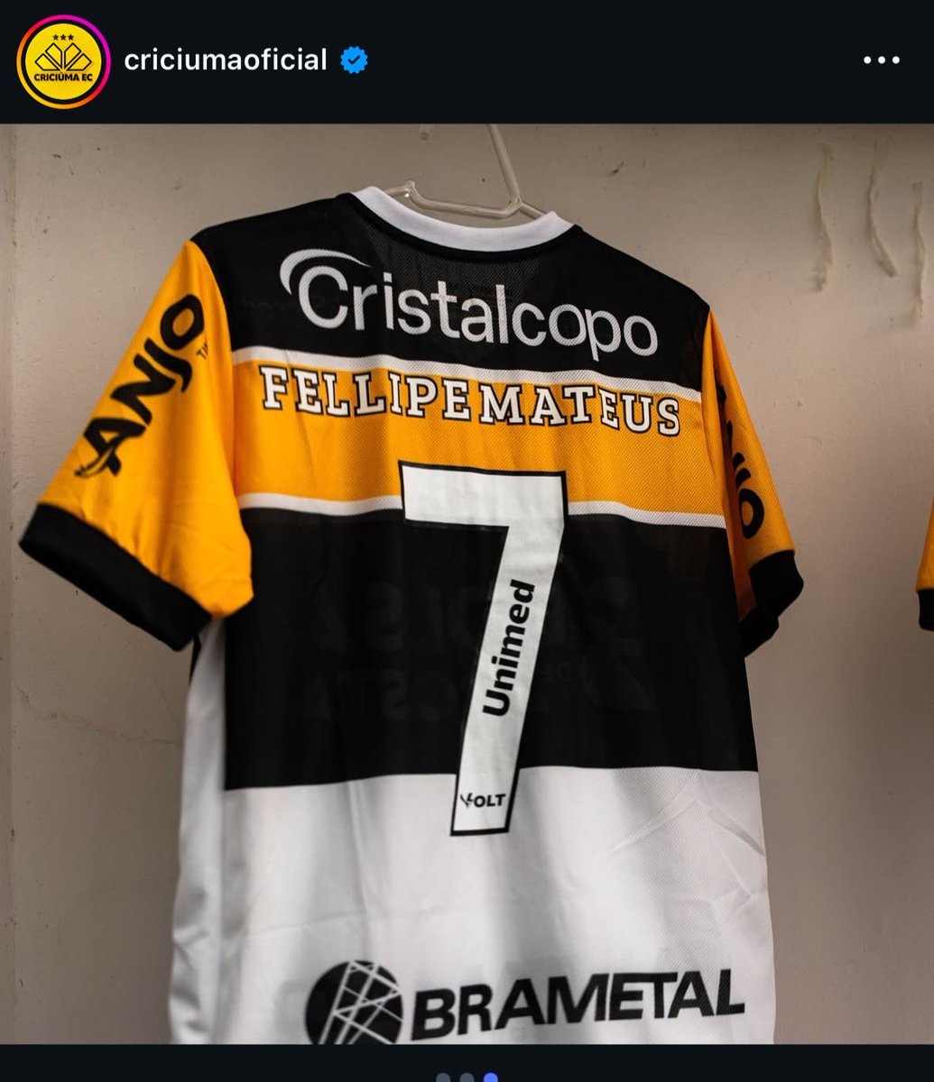 Jogou no Criciúma tweet media