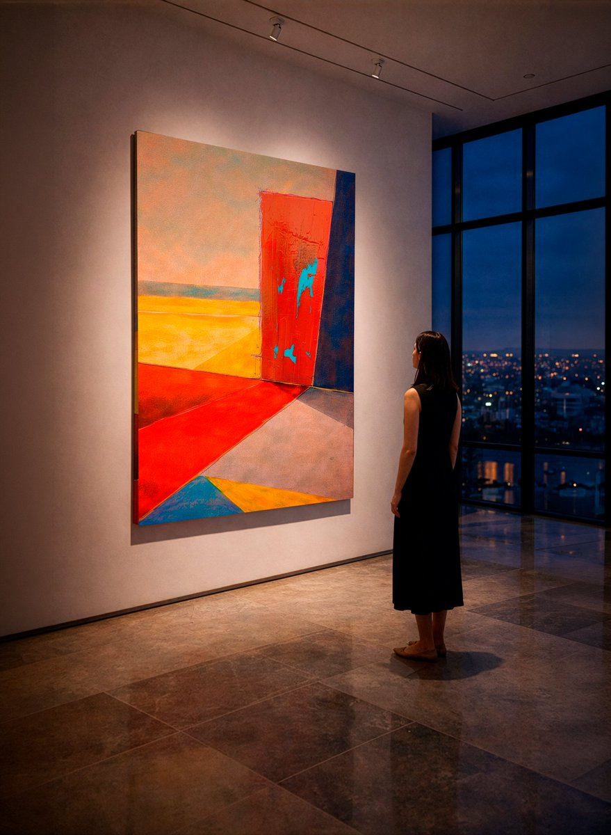 MauriValch's tweet photo. A structured passage unfolds across a quiet terrain.

A monolithic threshold defines the transition — not as a place, but as a shift in perception.

#AbstractArt #ContemporaryArt #Minimalism

https://t.co/JXc5GIHd3p https://t.co/G7k4TNNsRx