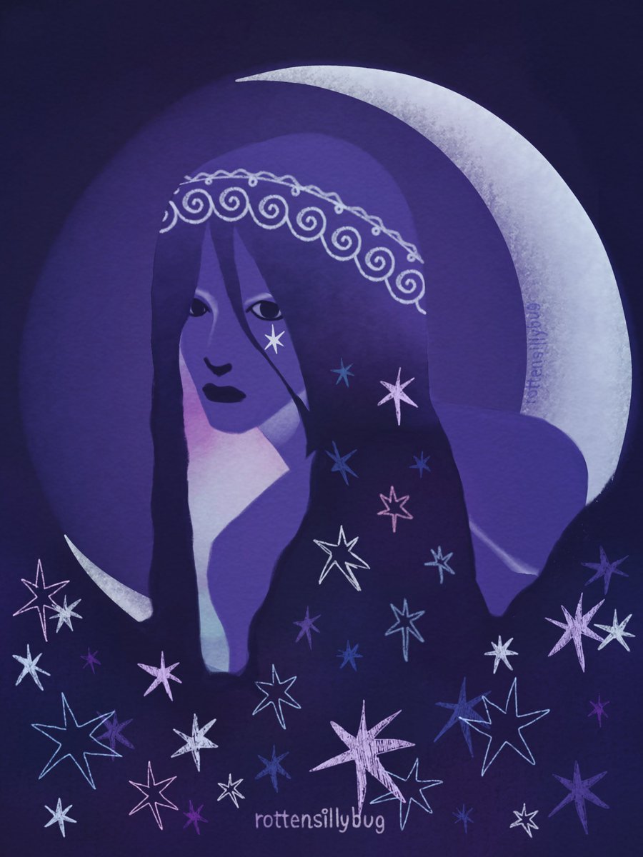 rottensillybug's tweet photo. lunar oc⋆｡𖦹°⭒˚｡⋆

Ngl drawing with texture brushes hits different
#art #digitalart #drawing #oc #ibispaint #whimsycal https://t.co/dIlb5CXVXm
