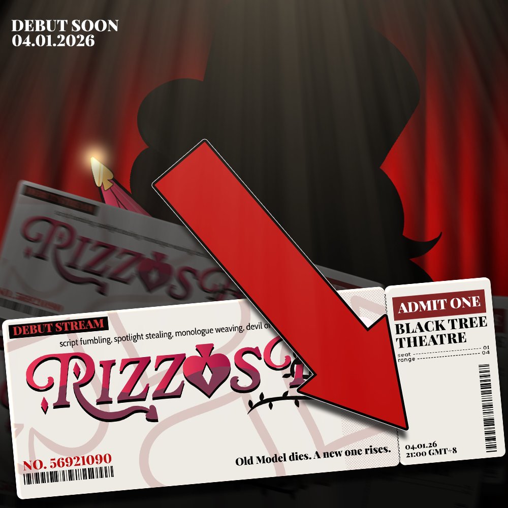 RizzosBT 🎭🎩2.0 MODEL DEBUT ON APRIL 1! tweet media