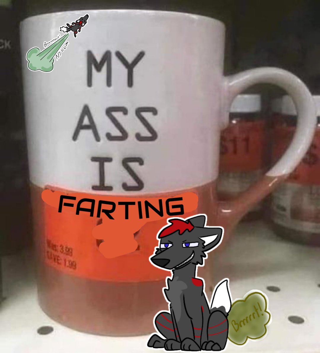 🐺 A Wolf with Gas 💨 tweet media