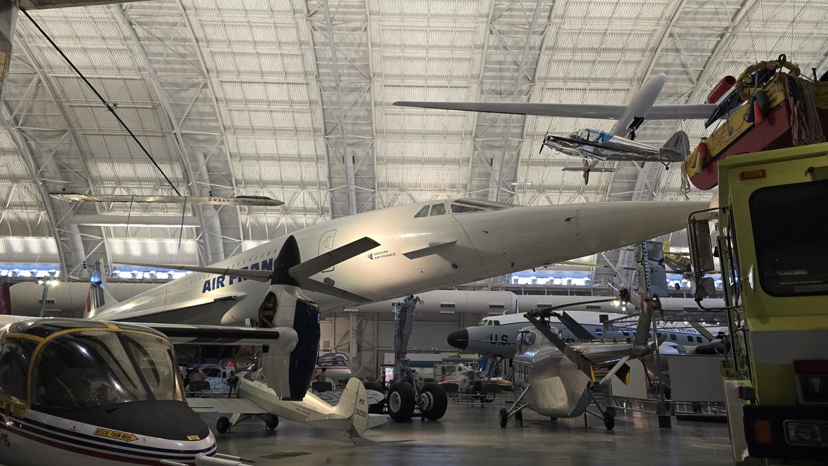 ClarksonCEM's tweet photo. Our CEM students explored the engineering that conquered air &amp; space at the Smithsonian's National Air and Space Museum from early aviation to modern space tech., it’s incredible to see the innovation that changed our world! ✈️🌌

 #clarksonu
#letsgotech https://t.co/vGkizxKGyh