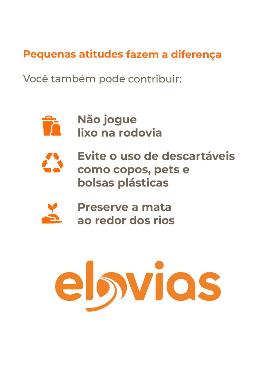 EloviasSA's tweet photo. A água é um dos recursos mais importantes que existem.
Na BR-040/495, cuidar dela também faz parte da nossa missão, visto que a rodovia e os recursos hídricos estão conectados. Ela cruza rios, córregos e áreas de drenagem natural.
#elovias #br040 #meioambiente #mudancaclimatica https://t.co/wNMbcZo0tq