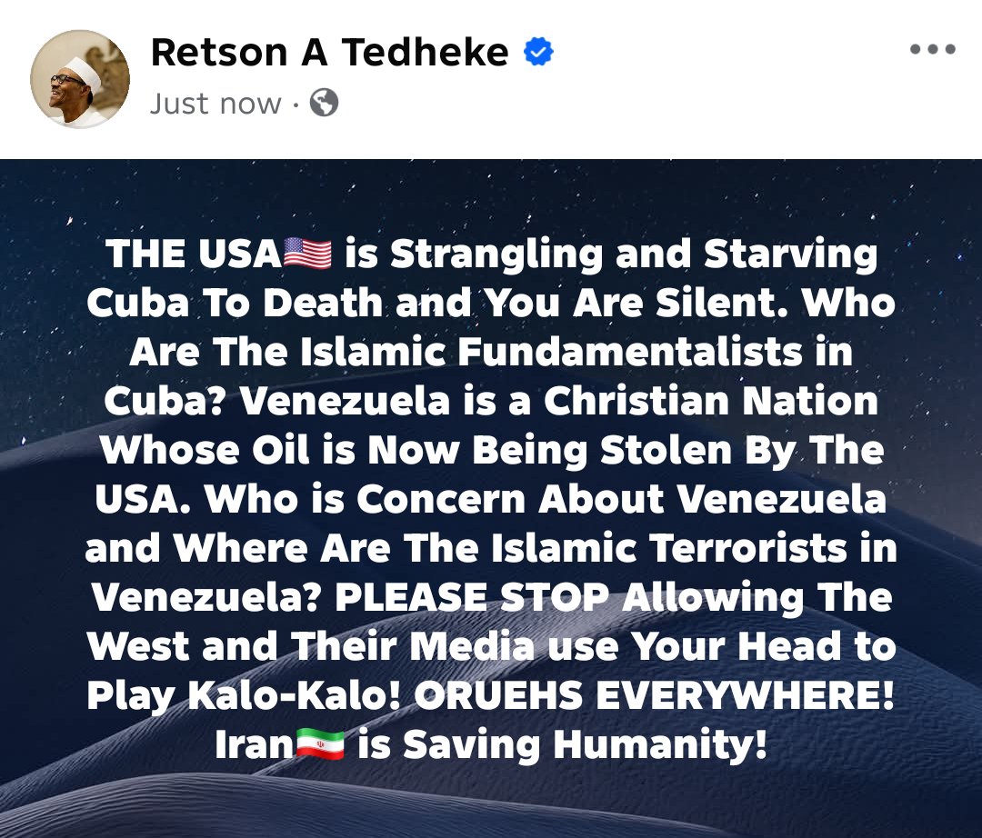 Retson Tedheke (Sarkin Yakin Ga'ate) tweet media