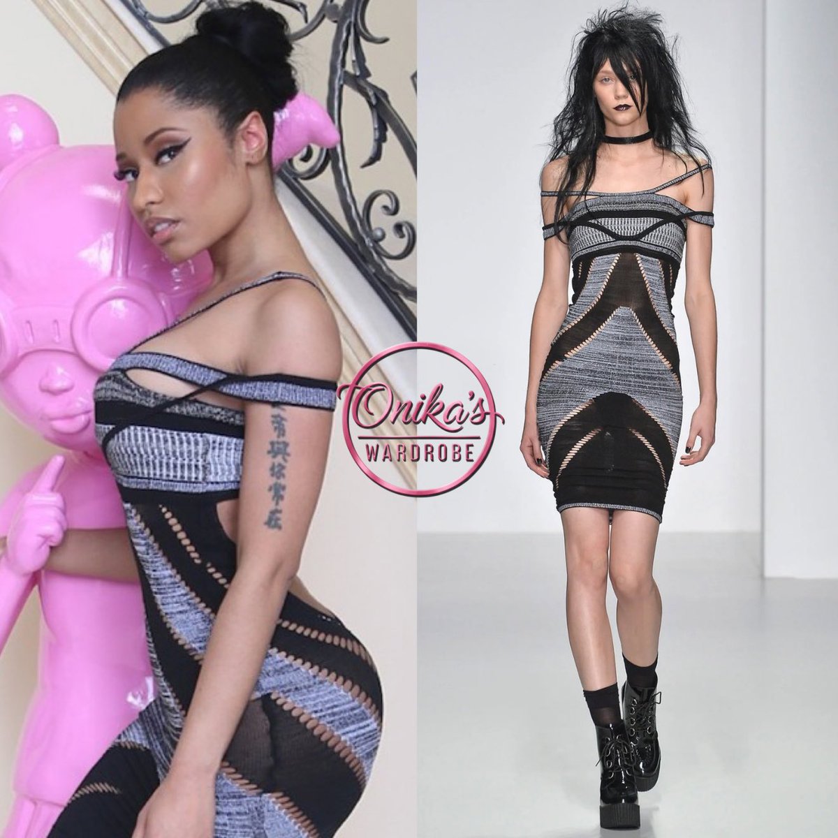 onikaswardrobe's tweet photo. Good Morning America (2014)
Nicki Minaj wearing a dress from Mark Fast RTW Spring 2014 collection for her One on One interview in promotion for the EMA’s .
#nickiminaj #fashion #style
#onikaswardrobe #onika
#MarkFast #ThePinkprint https://t.co/C0nXusGVI6