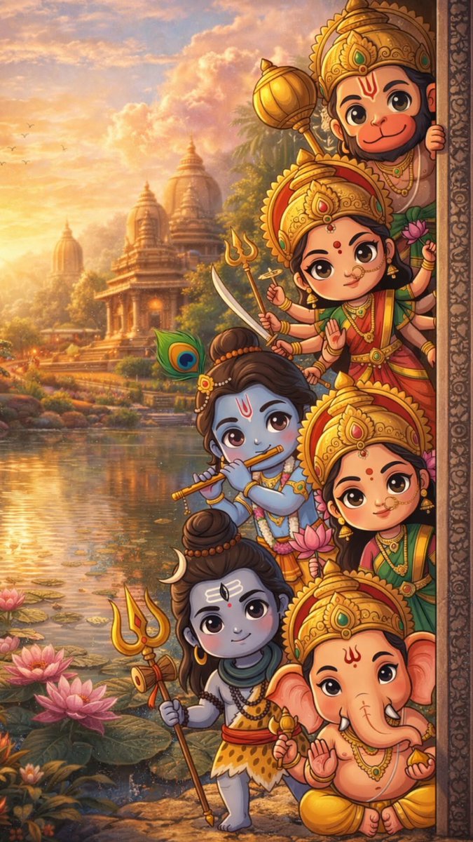 Divine cuteness overloaded 💕

Jai Sanatan 🚩