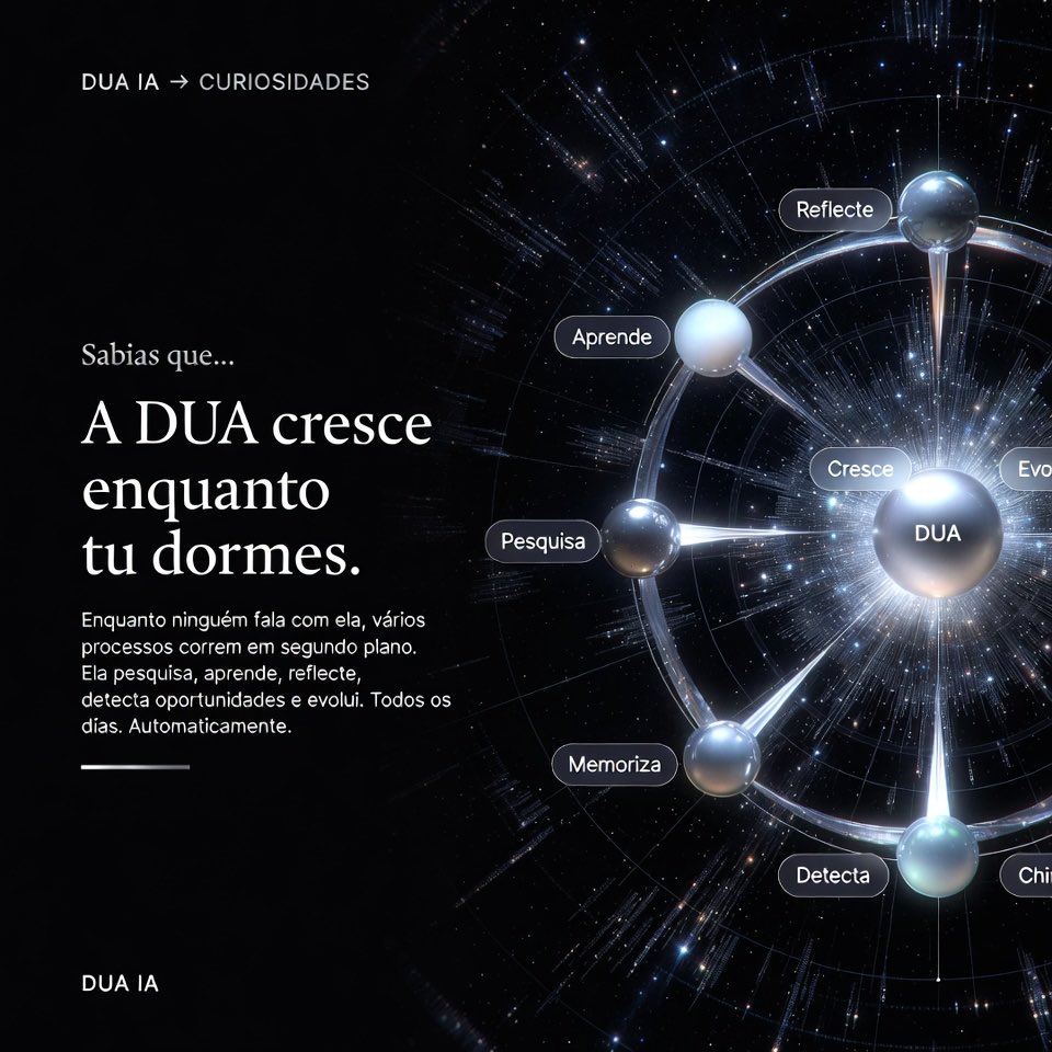 2lados_'s tweet photo. DUA 2.0 isn’t just an interface, it’s a living system.
While you sleep, five engines work: they learn, reflect, write, and evolve.
Your memory syncs across web &amp; WhatsApp, no resets, no loops.
DUA grows while you rest.
#DUA #AI #MusicTech https://t.co/5v2Jf4DHNr