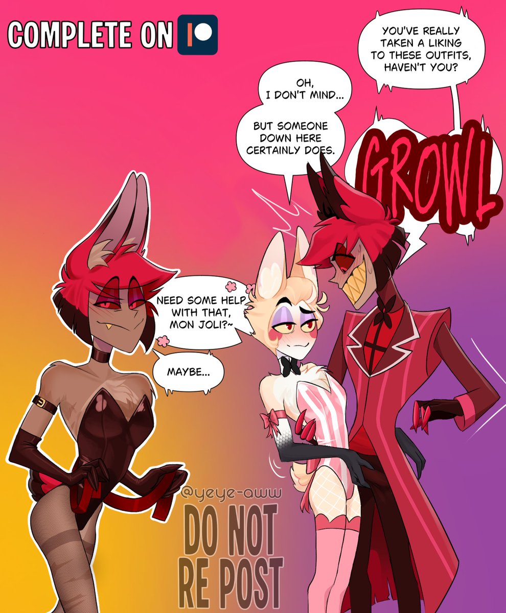 Bunnies! 🐰✨️
You asked for them, so I made them!
Here’s a little sneak peek of what I posted on my Patreon.
Mwehehe
#radioapple #appleradio #bambilu