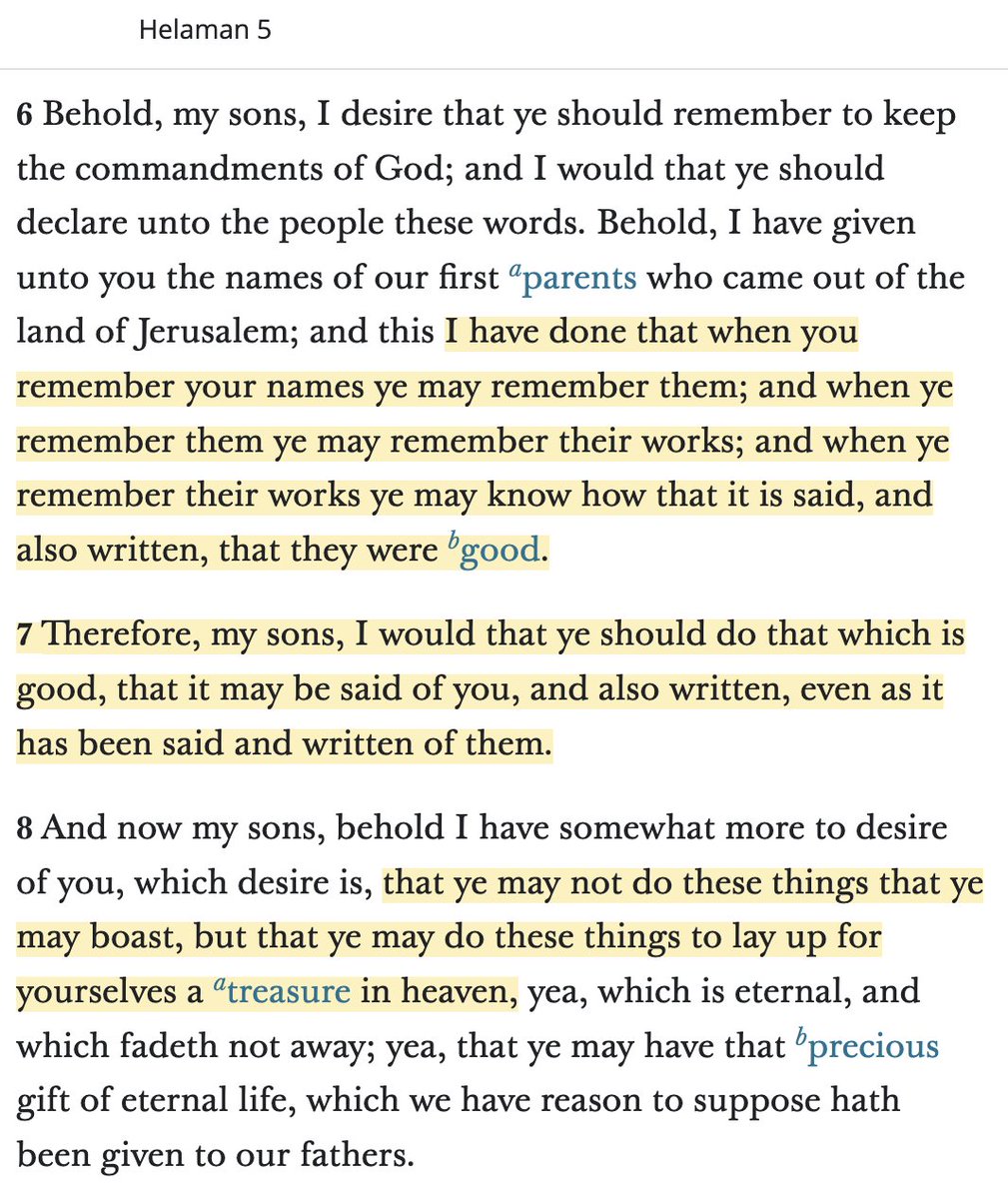 What a great message I read last night. And just getting out of a very uplifting Stake Conference. Grateful for the spiritual experiences I have had. Looking for my next one now.