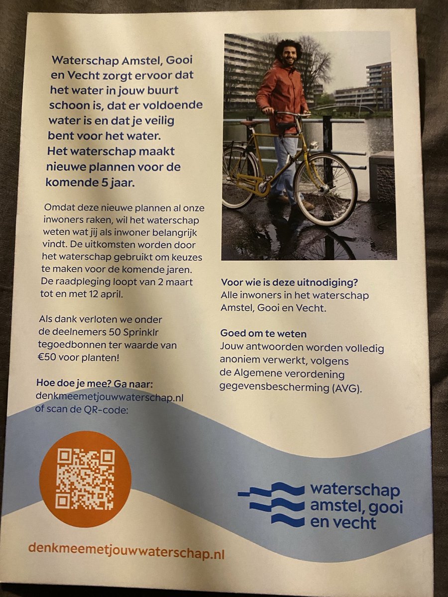 ChristenUnie Waterschap Amstel Gooi en Vecht tweet media