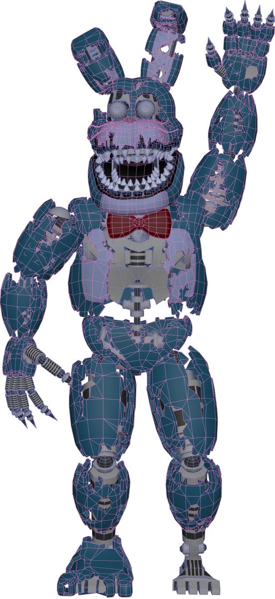 Captian_Allen's tweet photo. HW Nightmare Bonnie Remesh & Retexture release!
(Including Jack-O-Bonnie)
https://t.co/sxwzfOUMwX
https://t.co/tQTaHBoX2p
https://t.co/lZ6xu2daVM
#fnaf #fnafmodel #fnaf4 #fnafhw #nightmarebonnie #jackobonnie #blender https://t.co/gHCOa04aDn