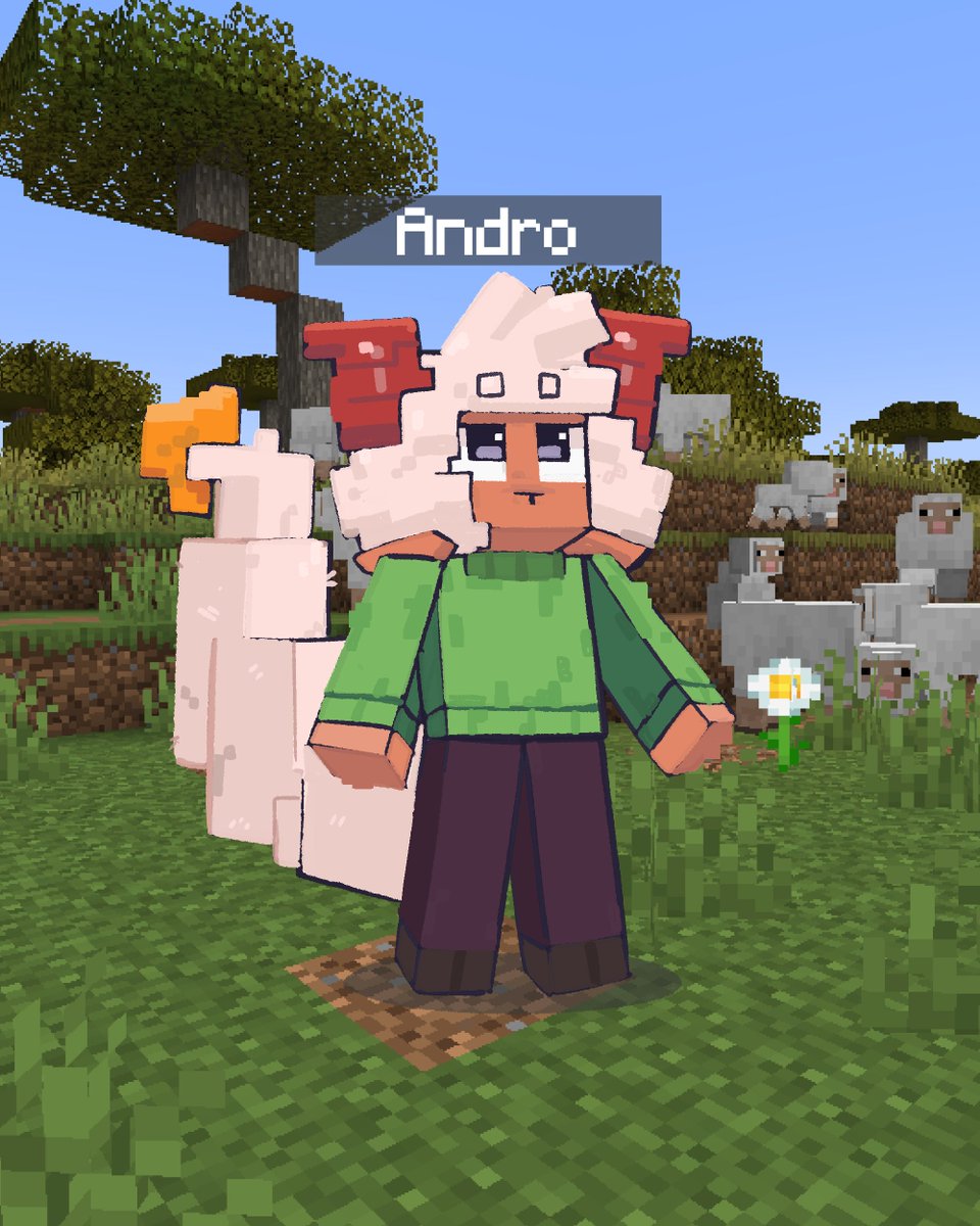 androdraw's tweet photo. Sheepcraft #minecraftmania https://t.co/ZMAq7Nla45