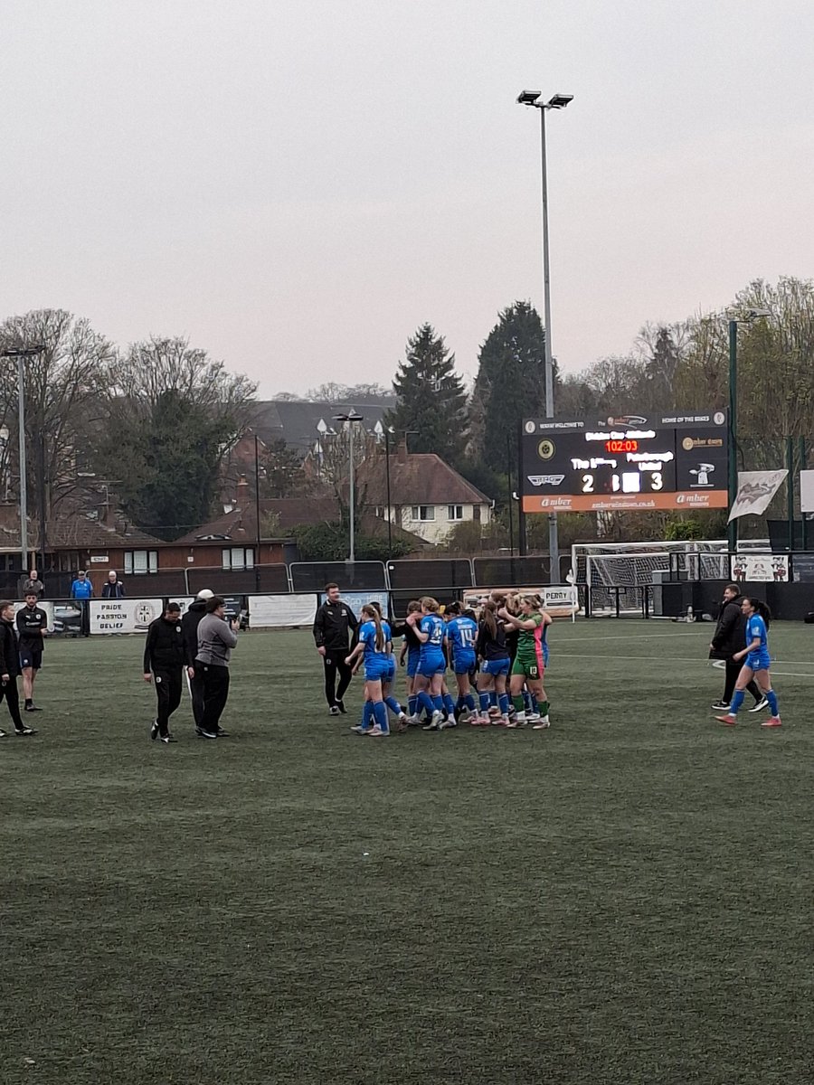 What a result for our <a href="/theposhwomen/">The Posh Women</a> ⚽️

It's going to take a minute for my nervous system to recover after that match. 😂

Proud of you all ⚽️❤️💙