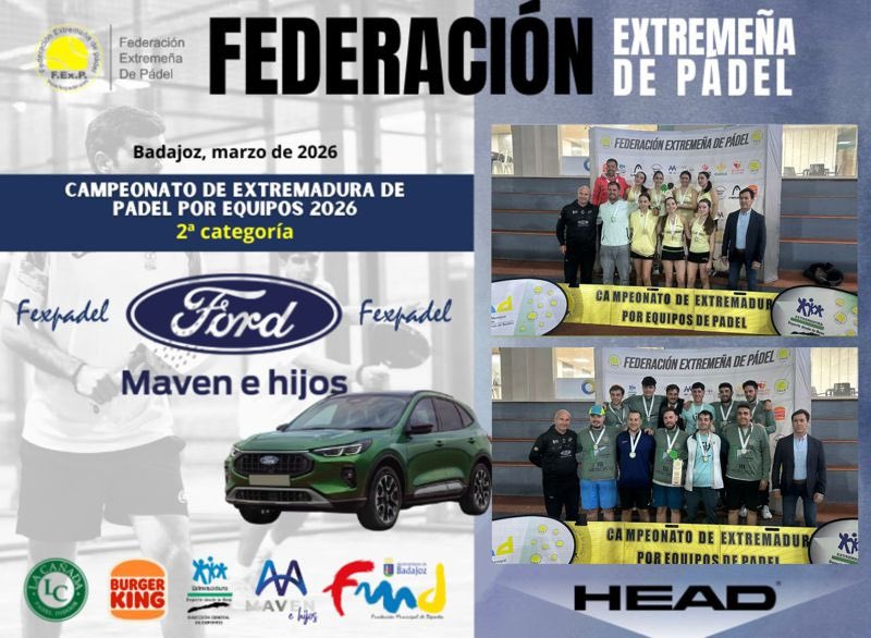Fed. Extremeña Padel tweet media