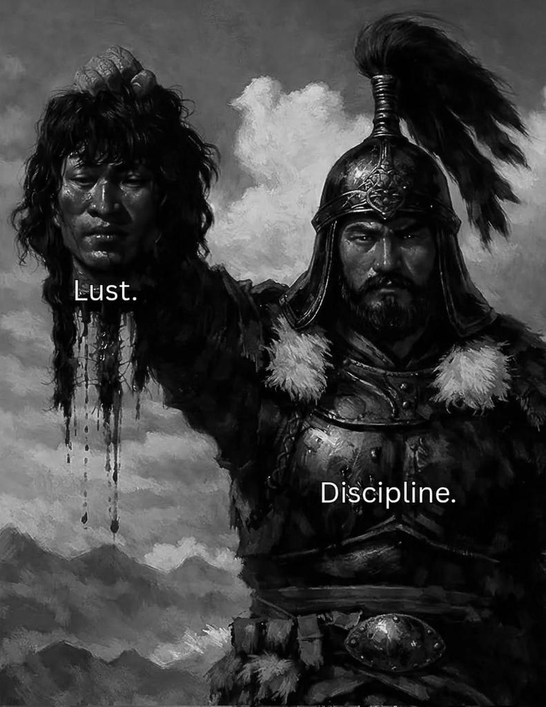 Lust is the final boss. As a man,  once you defeat it, life unlocks. Foreverrrrrrrr!!