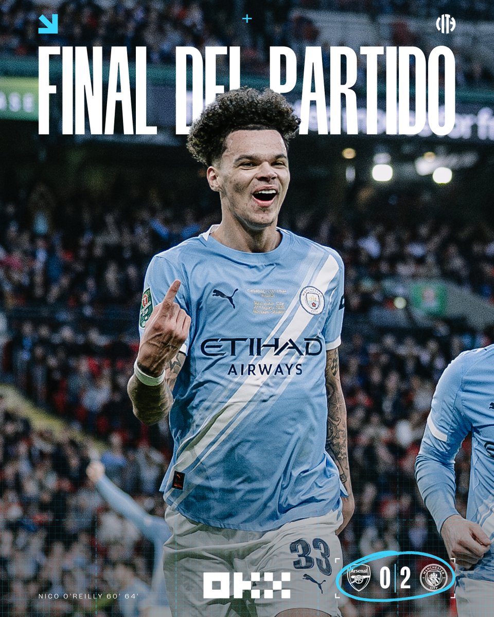 ManCityES's tweet photo. Somos campeones de la Carabao Cup 🎉 https://t.co/pxTWpVSOtf
