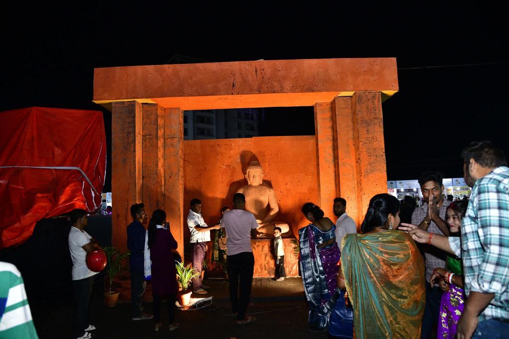 dm_jajpur's tweet photo. ପ୍ରାଚୀନ ବୌଦ୍ଧ ପରମ୍ପରାର ଗୌରବମୟ ସାକ୍ଷୀ ଯାଜପୁରର ହୀରକ ତ୍ରିଭୁଜ। ଏହାର ପ୍ରତୀକାତ୍ମକ ସ୍ୱାକ୍ଷର ବୁଦ୍ଧ ପାଭିଲିୟନ୍ ‘ଯଯାତି–୨୦୨୬’ ମହୋତ୍ସବରେ ଦର୍ଶକମାନଙ୍କ ମନକୁ ଆକର୍ଷିତ କରି ସାଉଁଟୁଛି ଅପାର ଆଦ୍ରୁତି।
#Jajati2026 #Jajpur #BuddhaPavilion #BuddhistHeritage #DiamondTriangle #AncientTradition #OdiaCulture https://t.co/JFUhRsMVUz