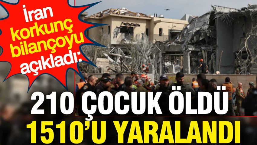 Tvolaycom's tweet photo. İran’dan Savaş Bilançosu: 210 Çocuk Hayatını Kaybetti, 1510’u Yaralandı 
https://t.co/QTMrXK07ou 
#Gaziantep #Trumpınİran #MauroIcardi #İzzetYıldızhan #RüşvetinKöküKazınıyor #AleynaKalaycıoğlu
#IgorTudor #PolisiYaşatın #israilterrorist #Rizede #Müslümanlar #Sondakika #Iran https://t.co/lxMpeQRLFs