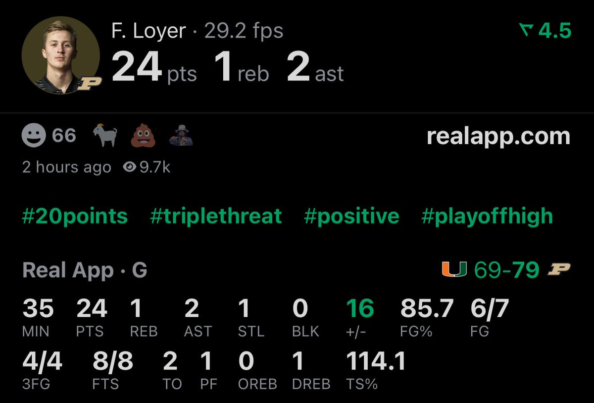 ryanhammer09's tweet image. Big time from Fletcher Loyer today. HUGE