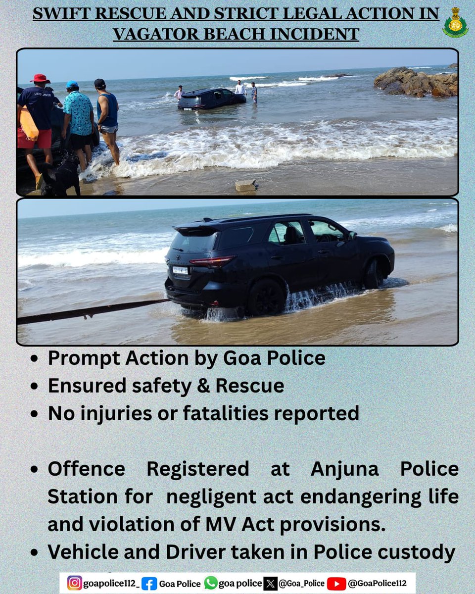 Goa Police tweet media