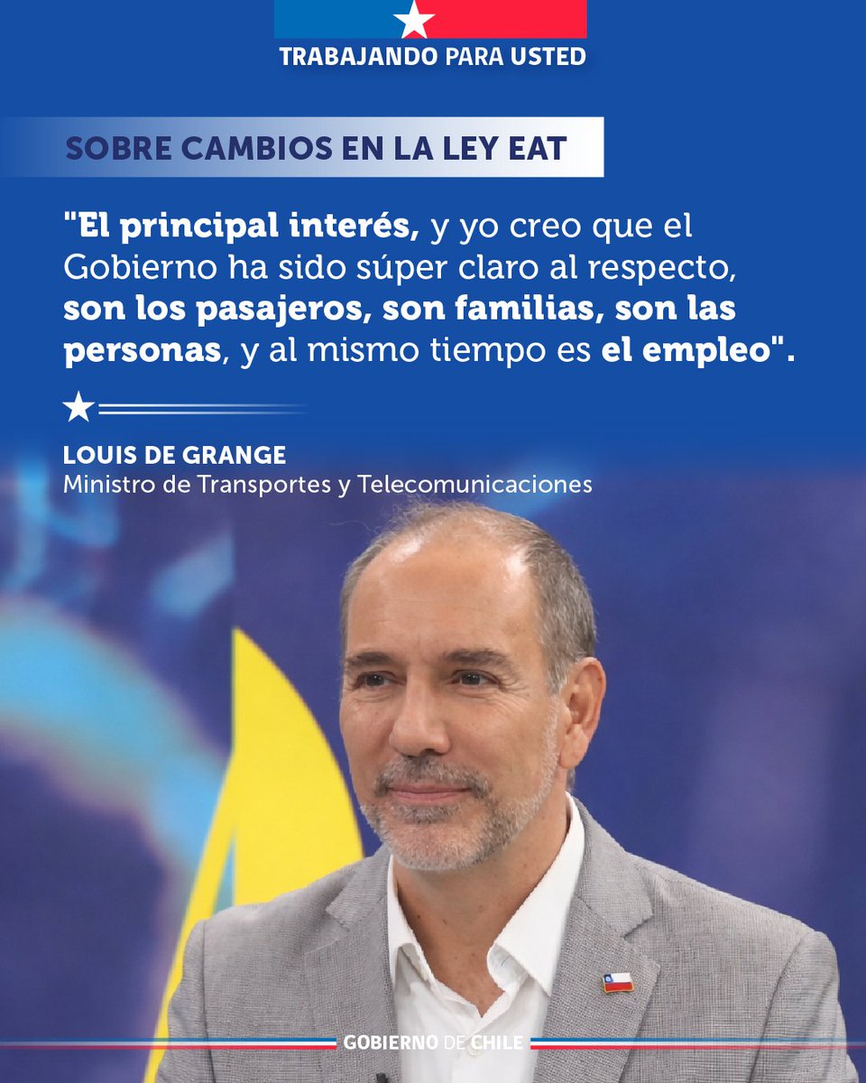 Hoy estuve en Estado Nacional de TVN conversando sobre los desafíos del transporte público.
Además, no se modificarán recorridos ni la oferta de buses.
Seguimos avanzando con responsabilidad y poniendo a las personas en el centro.
#TrabajandoParaUsted