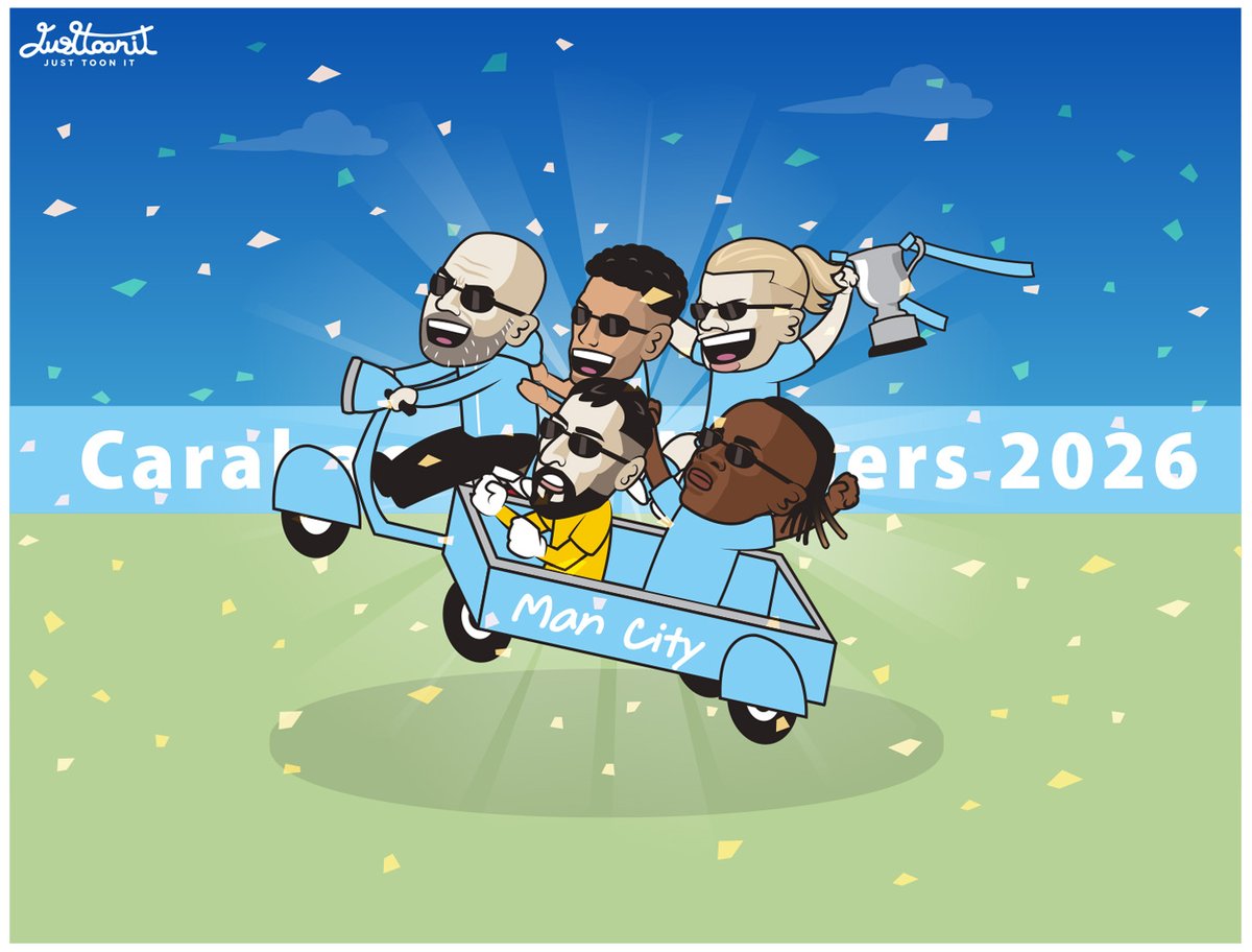 Man City Carabao Cup Winners 2026 🔥 🔵
Man City 2-0 Arsenal 
ยินดีกับแมนซิด้วยกับถ้วยคาราบางคัพ เหมาะสมแล้ว 🔥🔵