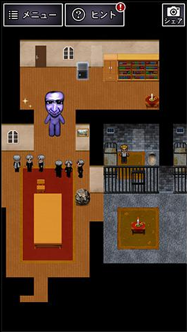 Archivaloni's tweet photo. Beta Sprite found in the files of the mobile games, its unknown what it was used for.
Note the monster having a separate color palette. and the original Rpgmaker xp sprites for Hiroshi and Takeshi https://t.co/fQykwoU2pZ
