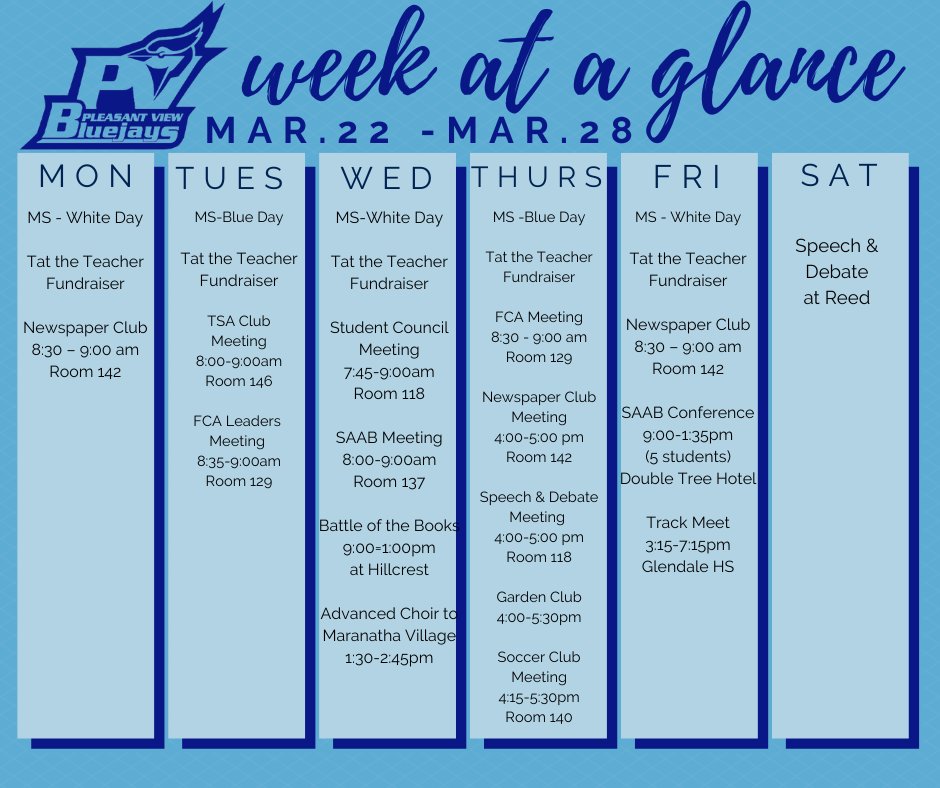 Pleasant View School tweet media