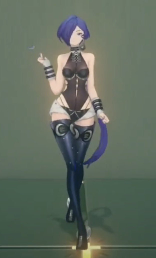 Saitoaai's tweet photo. What is wrong with the designers of this game? Might as well throw everything away, since it seems they’re only interested in selling overly sexualized characters.
#zzz @ZZZ_EN @ZZZ_JP https://t.co/Ptmz88rdW2