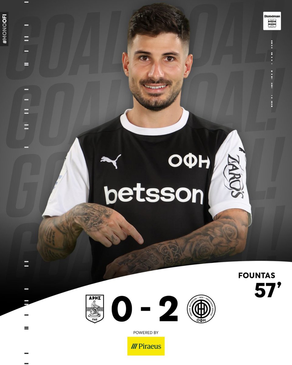 OFI_Crete's tweet image. 🙌 #arisofi #oficrete #goal #slgr #monoofi