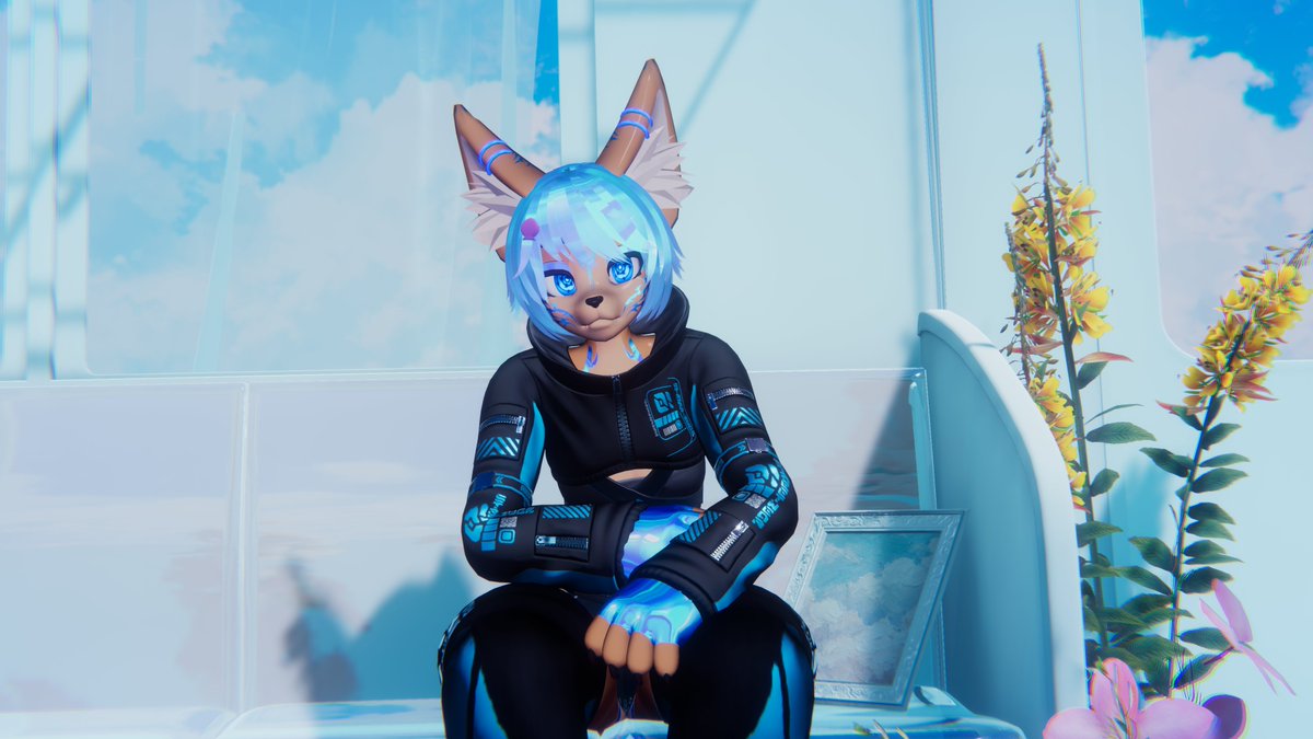 Cerbydafurry's tweet photo. Wanna sit with me~
#SethV2 #VRChat #Furry https://t.co/a2PMZOIvRh