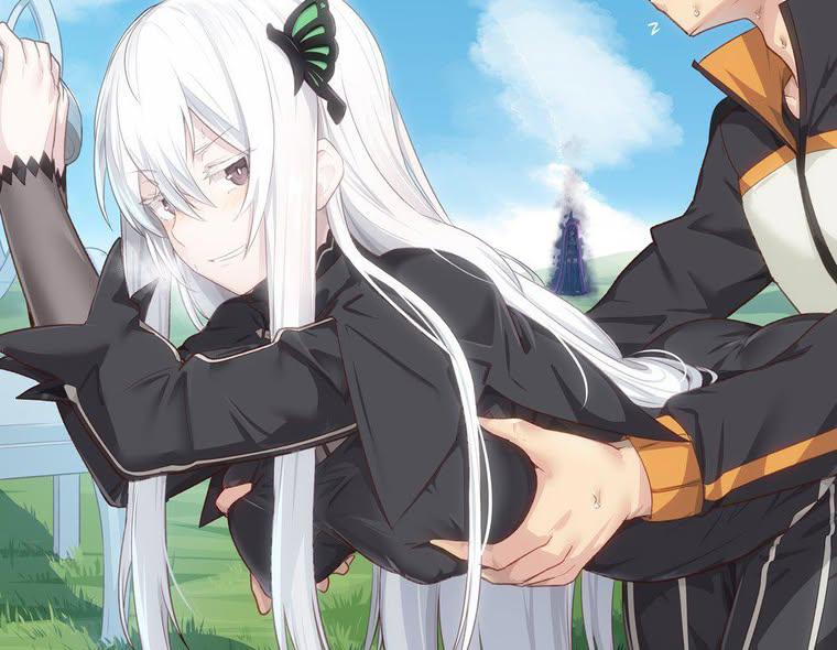 The position and angle 

#リゼロ10周年