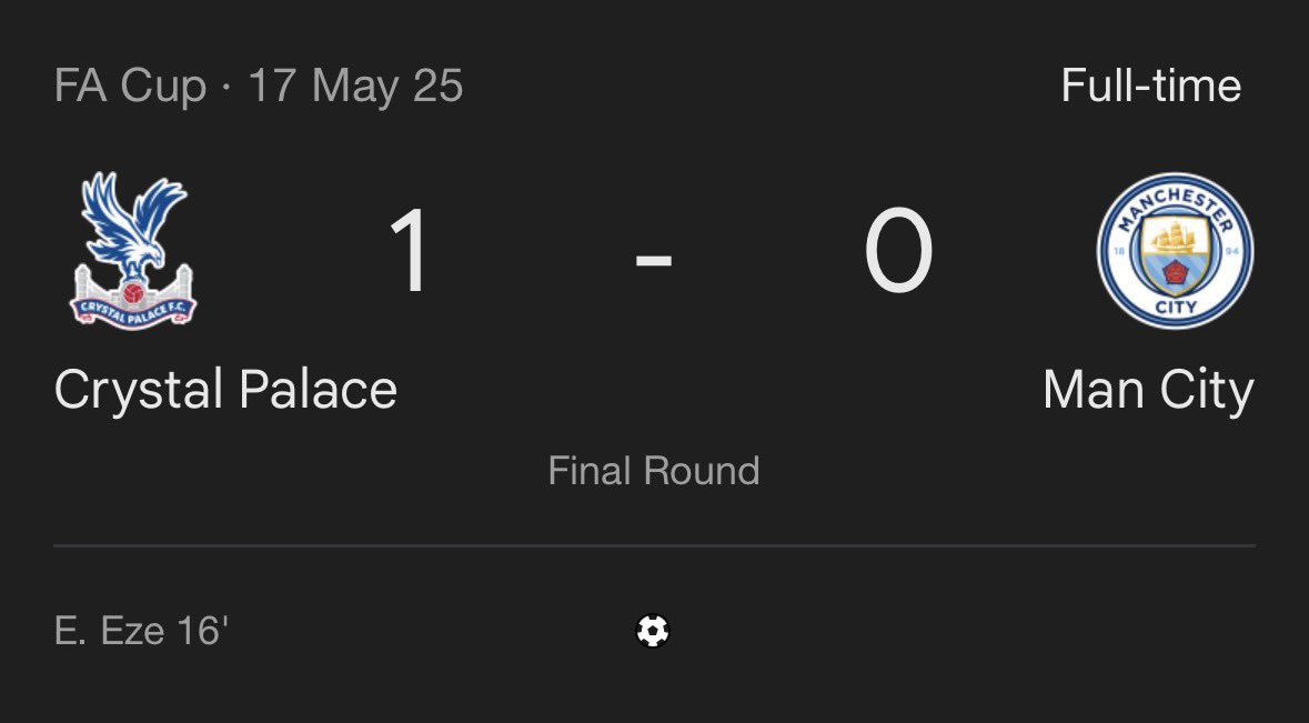 Palace Report tweet media