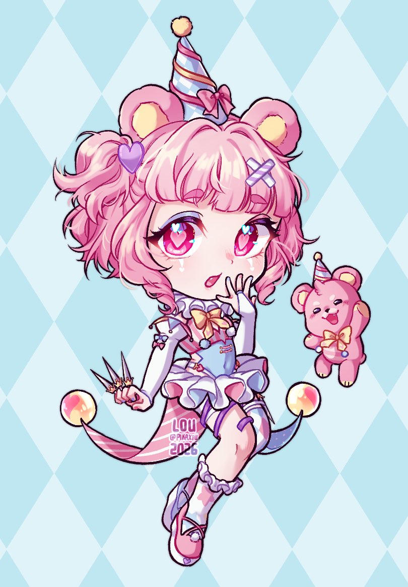 pantsuwu's tweet photo. Me? A killer clown? Nooo.. Never! 🧸🎪💕 https://t.co/CwSrab9DWo
