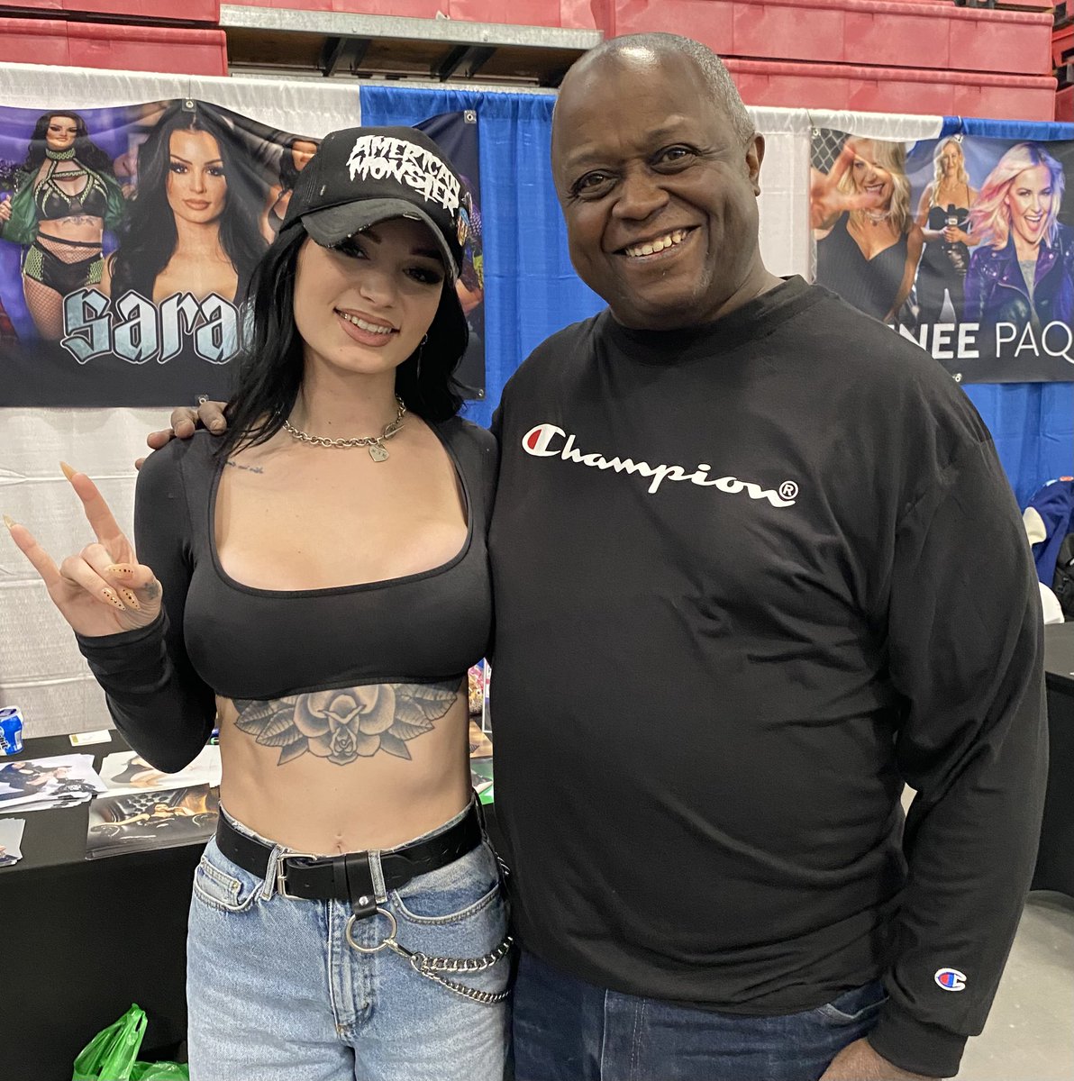 IAmCam8404's tweet photo. To hell and back, I will always follow her
To the moon and everywhere else, I will always love and support her. Sheโs just that damn special. ๐๐พ๐ค
@Saraya
Big Event EXS (@bigeventny)
Suffolk Credit Union Arena
Brentwood, NY
3/21/26
#BeautifulSpirit #FearlessWarrior #Glampire #RingGoddess #GIANTAmongAnts #ThisIsMYHouse