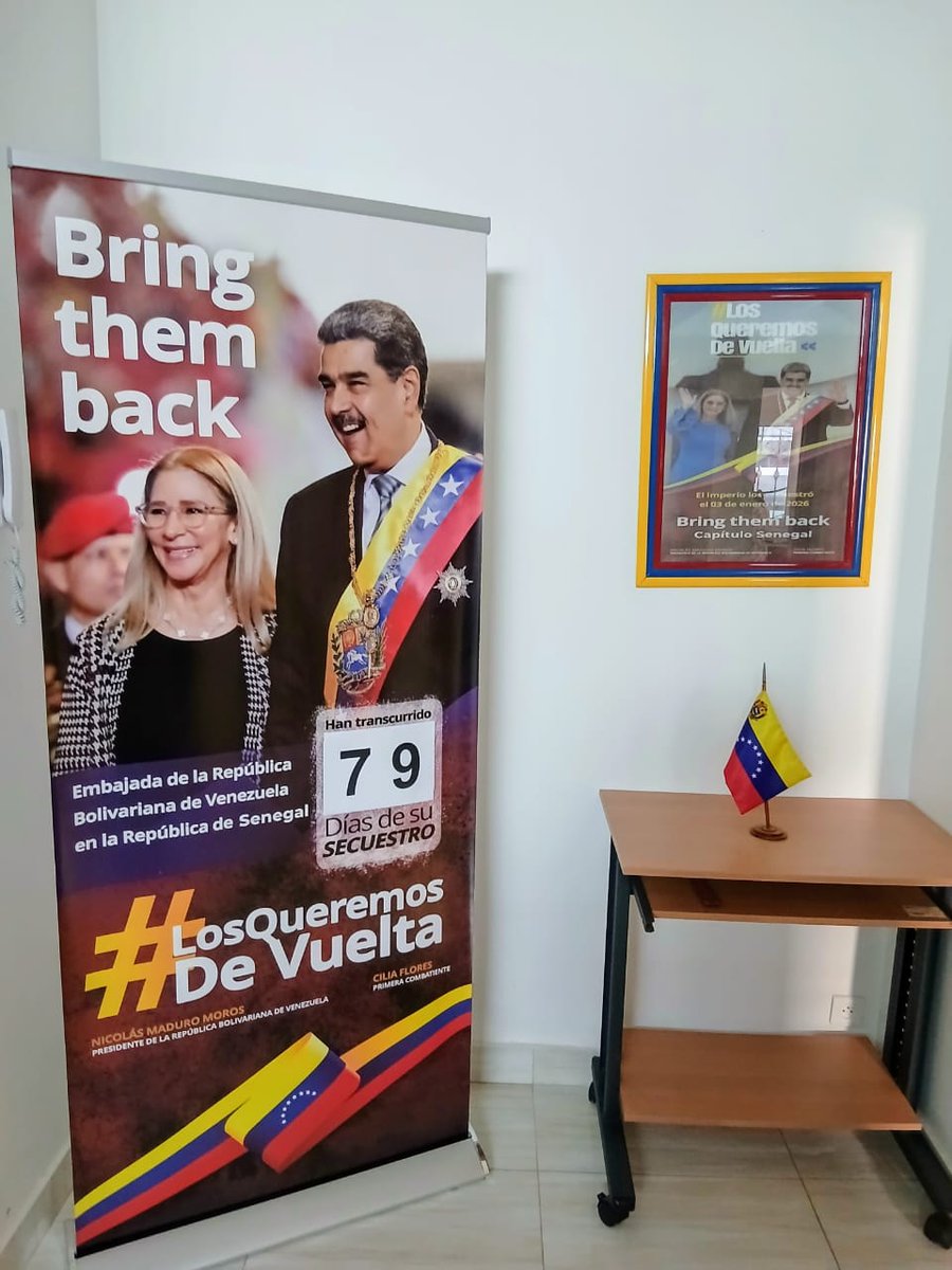 Embajada de Venezuela en Senegal tweet media