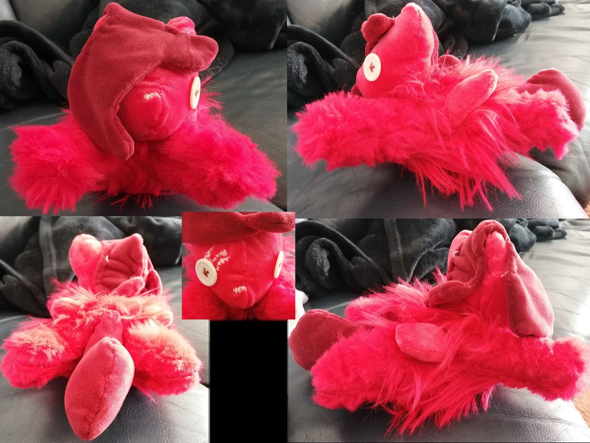 Decided to make another plush of my beloved horse. She isn't good, but an improvement from the last one!

#art #fancharacter #plush #ArtistOnTwitter