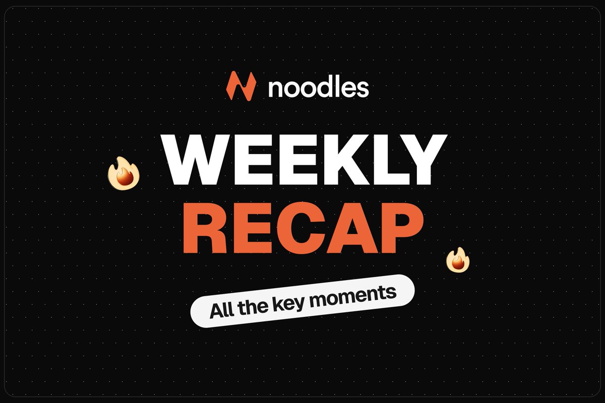 Noodles Finance 🍜 tweet media