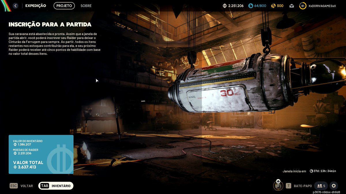 PRONTO PARA A PROXIMA !!!!!!@ARCRaidersGame