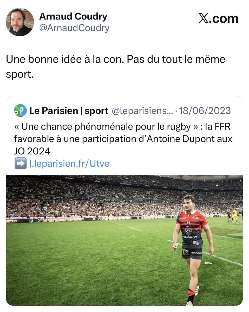 Arnaud Coudry tweet media